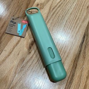 ✨NWT✨ HIP Cutlery Set with Carrying Case Fork Knife Spoon in Sage + Sky